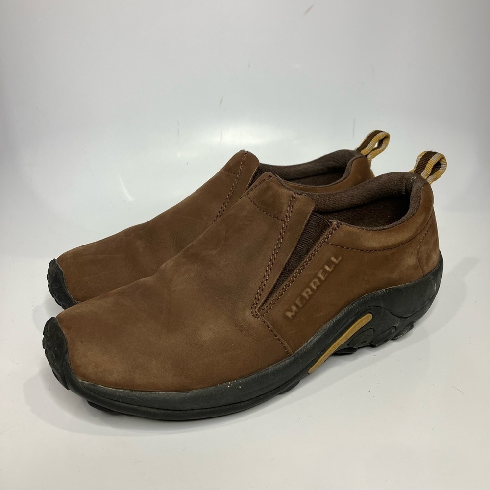 Merrell women’s jungle Moc shoes Leather size 10